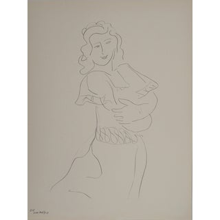 Henri Matisse, La muse en tenue de mariage, Lithograph For Sale