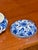 Ceramic Mid 20th Century Dutch Delft Blue & White Hand-Painted Covered Trinket Box For Sale - Image 7 of 9