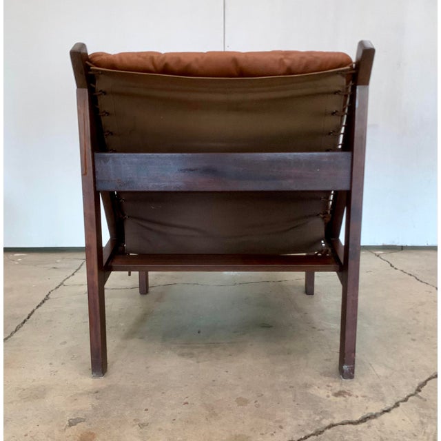 1960s Hunter Lounge Chair Attributed to Torbjørn Afdal for Bruksbo For Sale - Image 11 of 17