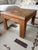 Contemporary Vintage Restored Solid Wood Coffee Table With Parquet Top For Sale - Image 3 of 8