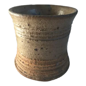 Mid Century Modern Studio Art Pottery Vase, Signed