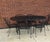 1990s Woodard Pinecrest Attributed Outdoor Wrought Iron Dining Set 7 Pieces For Sale In Chicago - Image 6 of 12