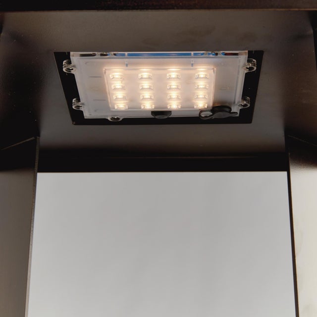 Kenneth Ludwig Chicago Hanley Solar Led Lantern 18" For Sale - Image 4 of 5