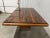 Rosewood & Leather Extendable Dining Table by Vladimir Kagan, 1970s, Signed For Sale - Image 12 of 18