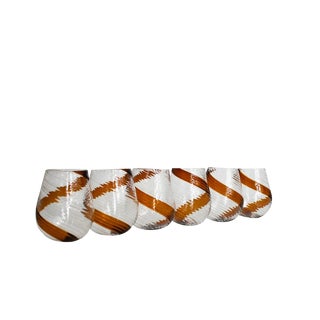 Italian Whiskey Drinking Glasses by Maryana Iskra, Set of 6 For Sale
