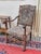 Sun King Style Armchairs in Oak, Set of 2 For Sale - Image 6 of 12