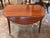 Wood Directoire Drop Leaf Table With Additional Leaf For Sale - Image 7 of 12