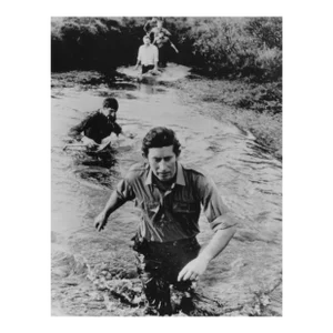 1975 Prince Charles Military Training Black and White Photograph