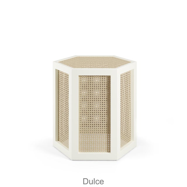 Dulce Stool Black Iron Chairish