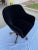 Metal Ward Bennett Bumper Chair in Black Mohair For Sale - Image 7 of 12