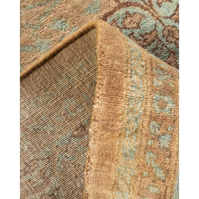 Mogul, One-of-a-Kind Hand-Knotted Area Rug - Brown, 5' 3" x 8' 0" For Sale In New York - Image 6 of 8