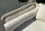 19th-C. French Painted Daybed / Sofa in New Linen W/ Gustavian Swedish Styling For Sale - Image 9 of 13