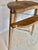Brown Late 19th Century French Wood and Iron Artist Work Chair For Sale - Image 8 of 13