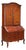 Antique Trumeau in Walnut with Maple Inlays For Sale