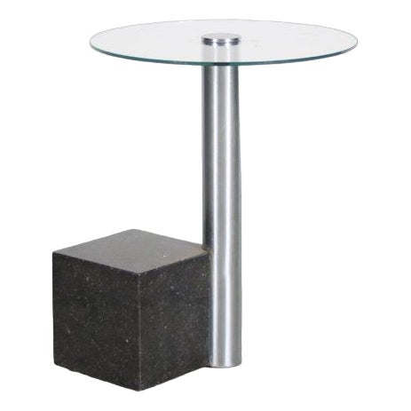 HK-2 Side Table by Hank Kwint for Metaform, Netherlands, 1980s For Sale