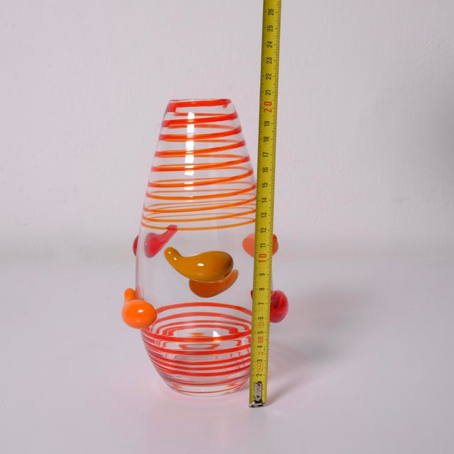 Limited Edition Ruffo 255/233 Vase in Murano Glass by Carlos Moretti, 1990s For Sale - Image 10 of 13