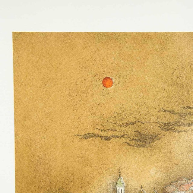 Wood Ossi Czineer, Numbered Lithograph, 2000s, Lithograph, Framed For Sale - Image 7 of 9