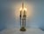 Mid-Century Modern Vintage Parzinger Style Five- Candle Brass Table Lamp For Sale - Image 3 of 11