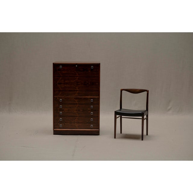Wood Vintage Desk and Chair by Arne Vodder for Sibast, 1960s, Set of 2 For Sale - Image 7 of 18