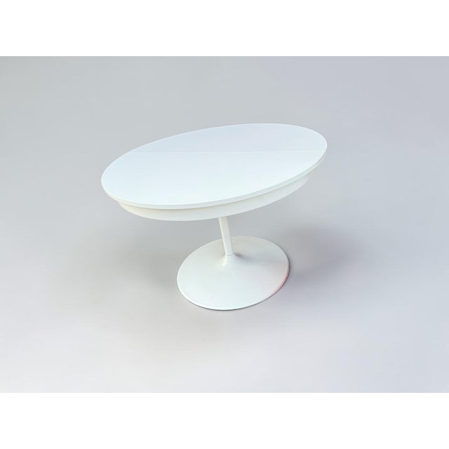 Space Age the Cherry Chairs and Expandable Tulip Table by Luigi Colani for Lusch & Co, 1970s, Set of 5 For Sale - Image 12 of 18
