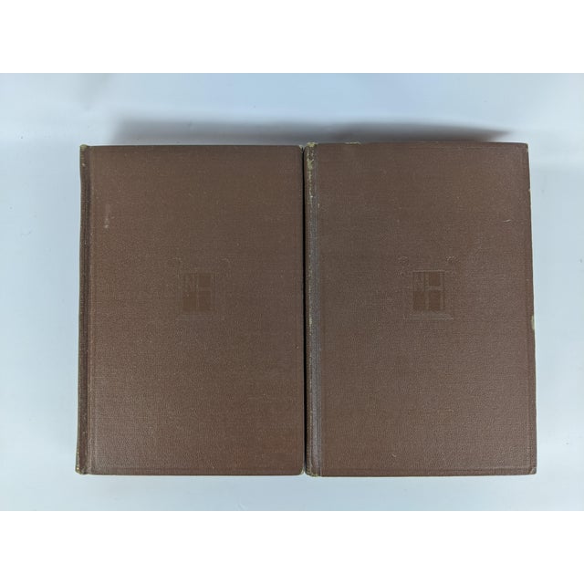 English 1931 Nathaniel Hawthorne Classics, Matching Brown & Gold Decorative Book Pair For Sale - Image 3 of 11