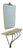 French Mid Century Mirror and Console Set For Sale