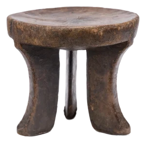 Ethiopian Oromo Tri-Leg Stool, C. 1900