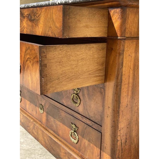 Restoration Walnut Chest of Drawers For Sale - Image 11 of 13