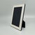 Mid-Century Modern Vintage Italian Photo Frame in Silver Plated with Glass, 1970s For Sale - Image 3 of 7