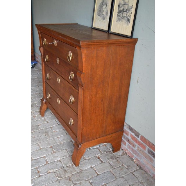 Antique Empire Oak Chest of Drawers For Sale - Image 6 of 10