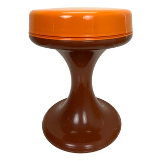 Space Age Stool from Emsa, West Germany, 1970s For Sale