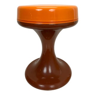 Space Age Stool from Emsa, West Germany, 1970s For Sale