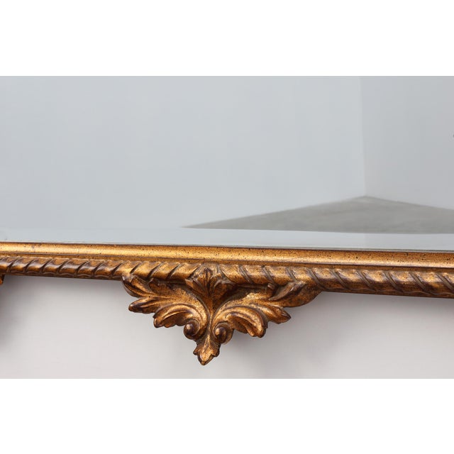Large 20th Century Baroque Gilt Mirror by Deknudt, Belgium, 1960s For Sale - Image 6 of 12