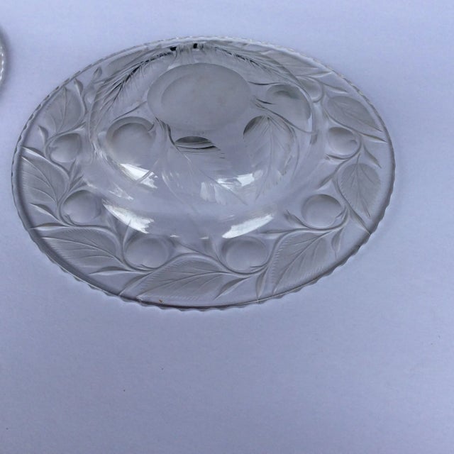Antique Cut Crystal Fruit Bowls - A Pair For Sale In San Antonio - Image 6 of 7