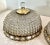 Art Deco French Flushmount Beaded Crystal Chandeliers - A Pair For Sale - Image 3 of 14