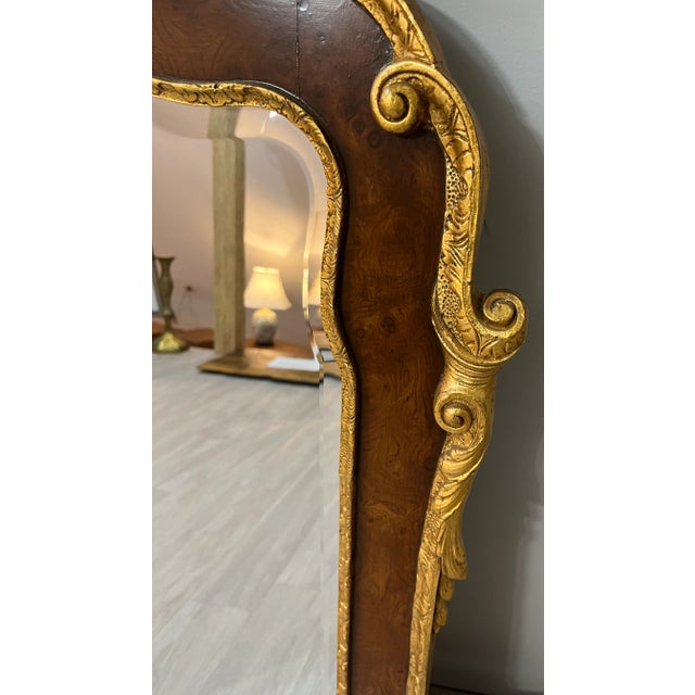 Late 20th Century Mirror With Shaped Beveled Glass For Sale In Boston - Image 6 of 9
