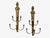 Neoclassical Neoclassical Style, Candelabra Wall Sconces, Giltwood, Usa, 1940s For Sale - Image 3 of 12