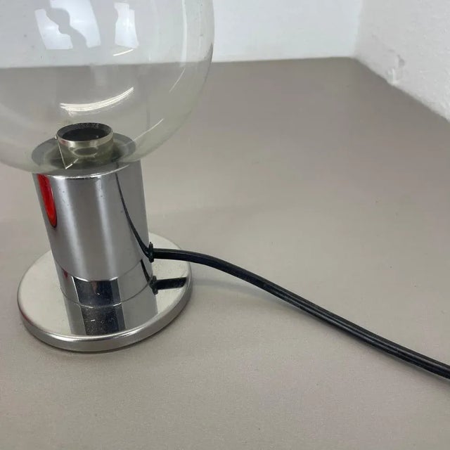 Set of Table Light Glass Bulb by Motoko Ishi for Staff Lights, 1970s, Set of 2 For Sale - Image 8 of 18