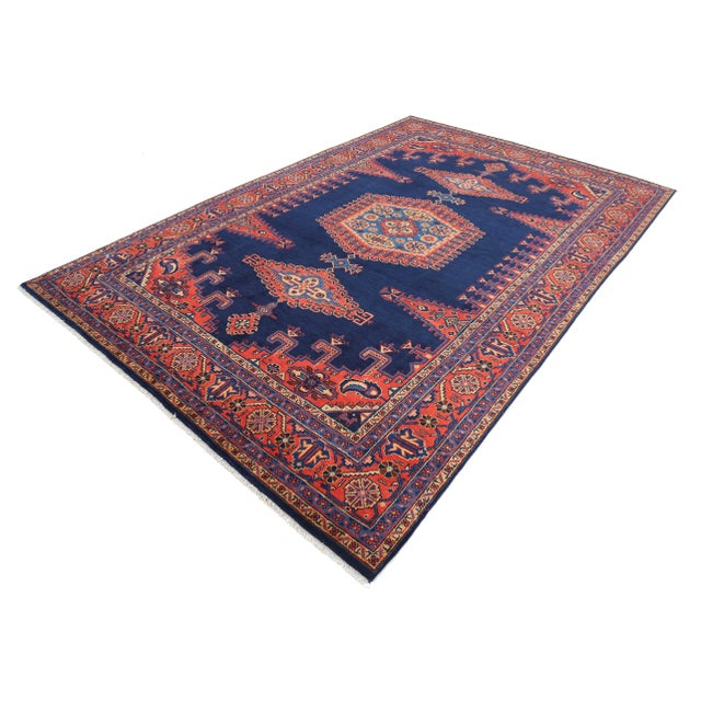 Traditional 1950s Pasargad Antique Hand Knotted Tafresh For Sale - Image 3 of 6