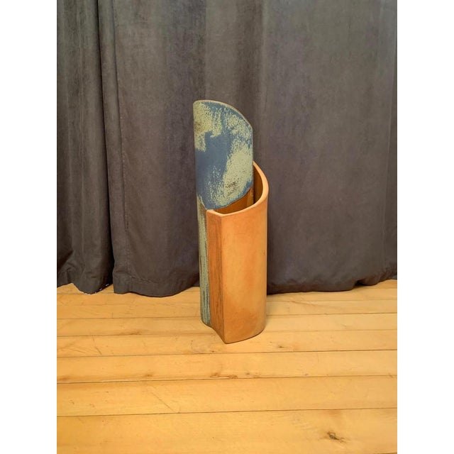 Large Ceramic Floor Vase, 2000s For Sale - Image 13 of 15