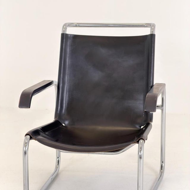 Mid-Century B35 - S35 L Lounge Chair by Marcel Breuer Bauhaus for Thonet, 1980s For Sale - Image 14 of 18