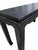 1970s Black Lacquered Grasscloth Ming-Style Console Table, Attributed to Baker For Sale In New York - Image 6 of 11
