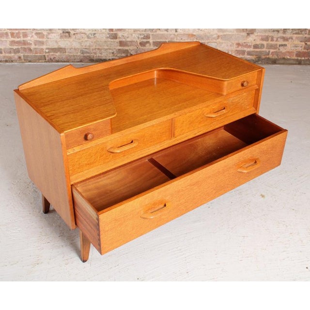 Mid-Century Brandon Range Dressing Table in Oak from G-Plan, 1950s For Sale - Image 9 of 11