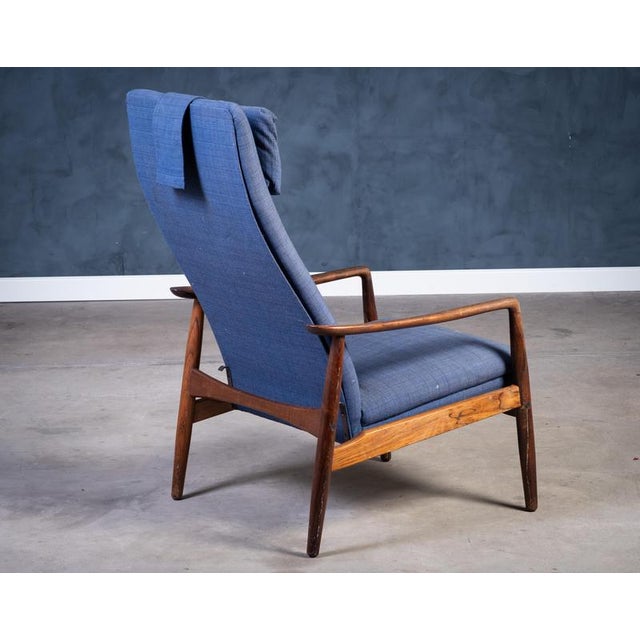 Danish Rosewood Lounge Chair attributed to Søren Ladefoged, 1960s For Sale - Image 6 of 11
