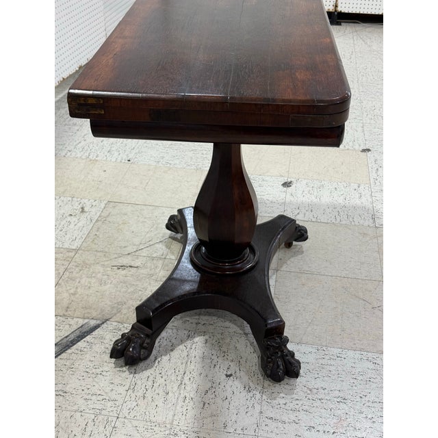 Mid 19th Century English George v Card Table For Sale - Image 11 of 12
