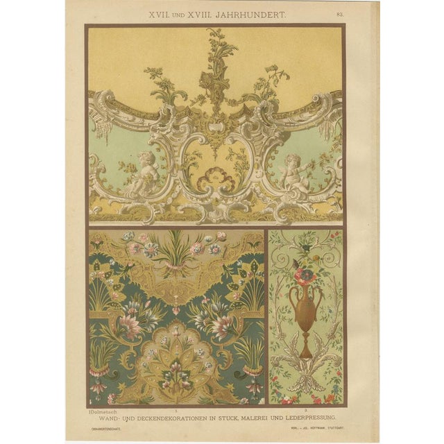 H. Dolmetsch, German Renaissance Prints, 1887, Paper, Set of 4 For Sale - Image 3 of 10