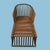 Late 20th Century Rattan and Cane Wrapped Chaise Lounge For Sale - Image 4 of 4