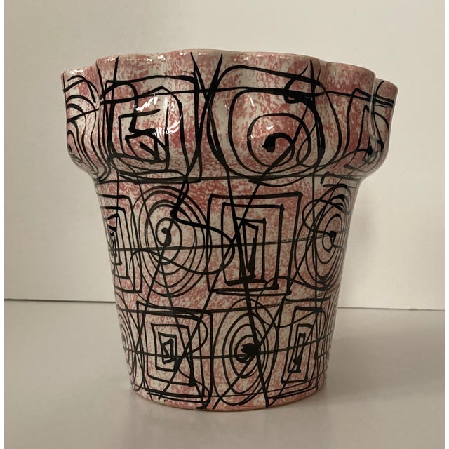Mid 20th Century Italian Pottery Planter New Old Stock For Sale In New York - Image 6 of 6