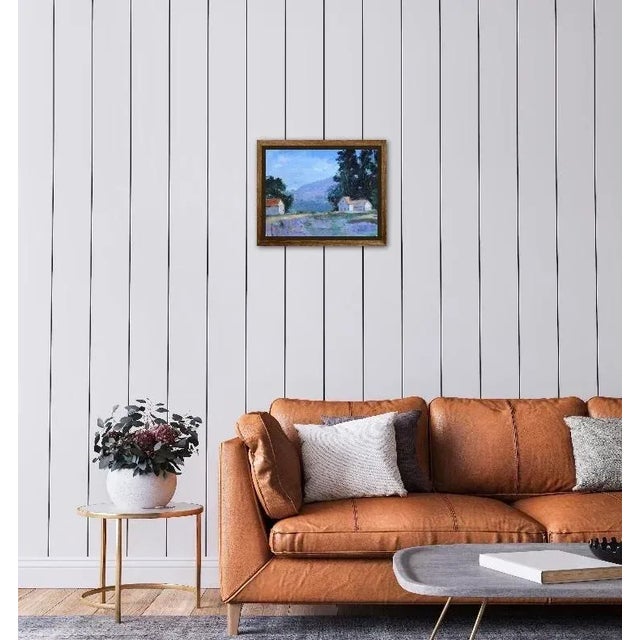 Original Oil Painting, Landscape Mendocino Plein Air For Sale - Image 10 of 12