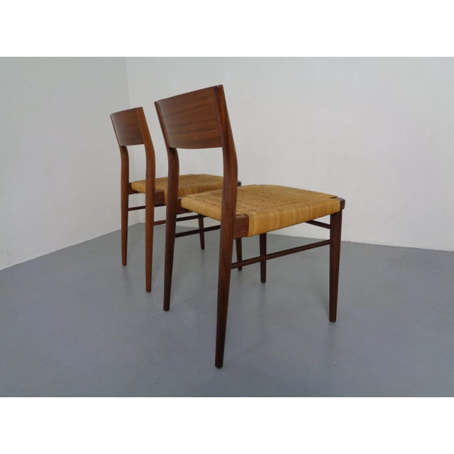 Teak Side Chairs by Georg Leowald for Wilkhahn, 1960s, Set of 4 For Sale - Image 13 of 18